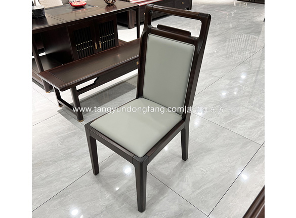 新中式黑檀木餐椅YD2135