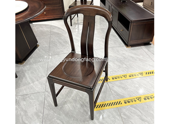 新中式黑檀木餐椅YD2137