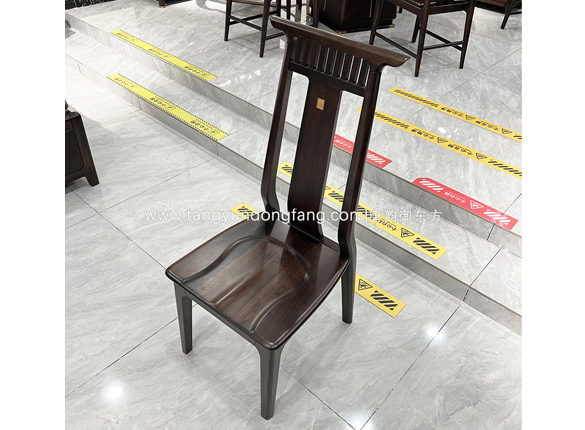 黑檀木新中式餐椅YD2136