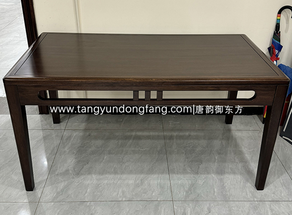 中式乌金木餐桌101