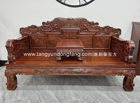 吉象榆木罗汉床榻