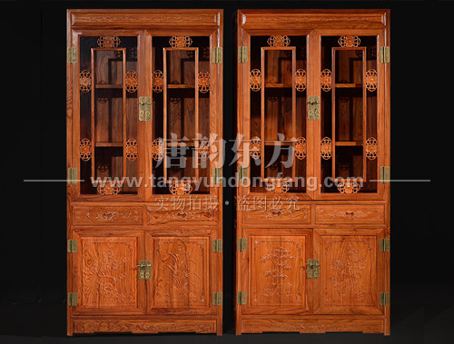 仿古书柜家具